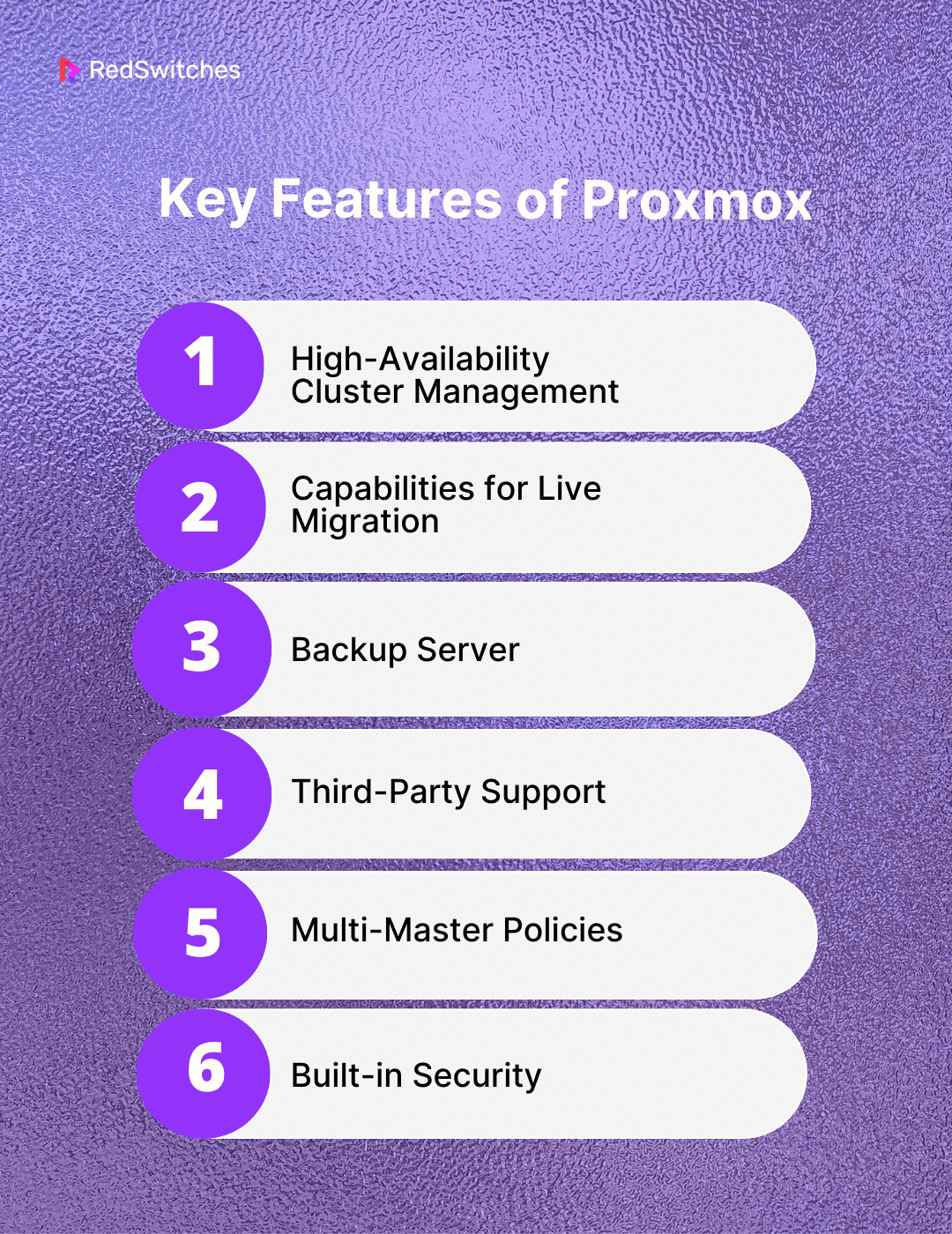 Key Features of Proxmox