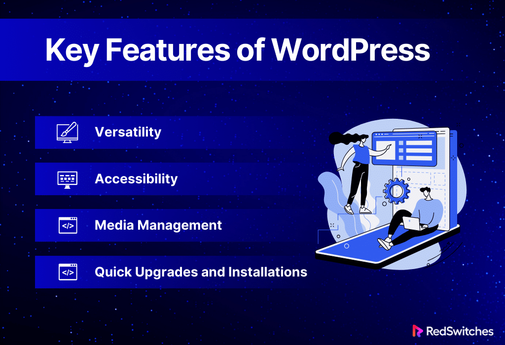 Key Features of WordPress