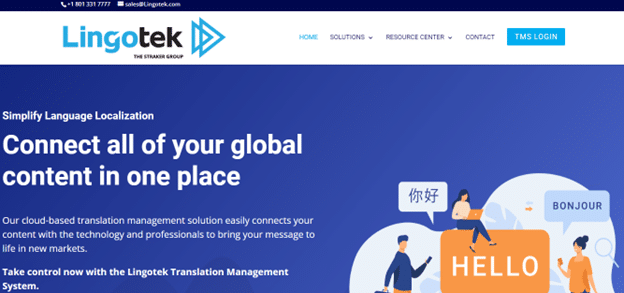 Lingotek Translation wordpress translation plugin