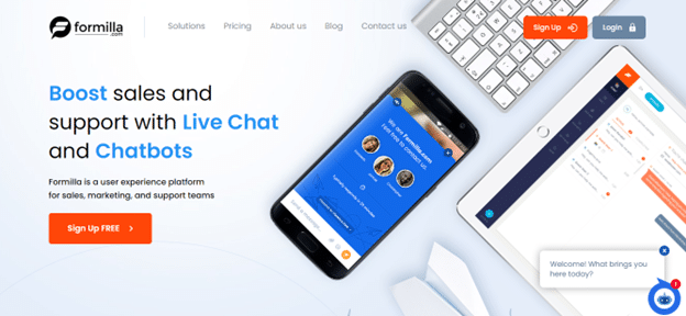 Live Chat by Formilla wordpress chat plugin