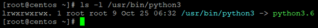 verify python symbolic links