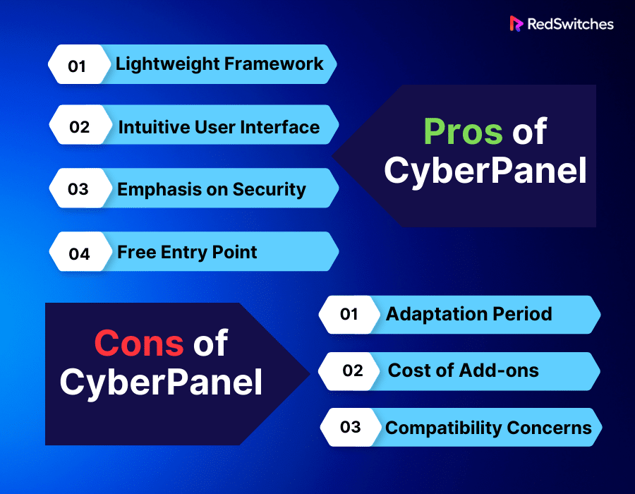 Pros and Cons of CyberPanel