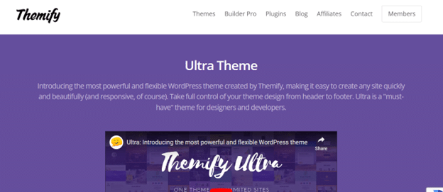 Ultra WordPress Theme