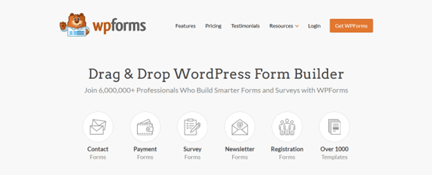 WPForms wordpress ecommerce plugins