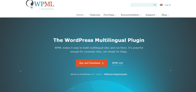 WPML wordpress translation plugin