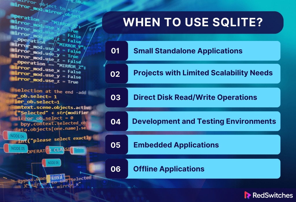When to Use SQLite