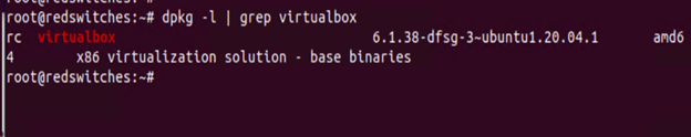 grep virtual box