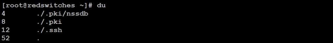 Method #2: Use the du Command to Assess Disk Space Usage