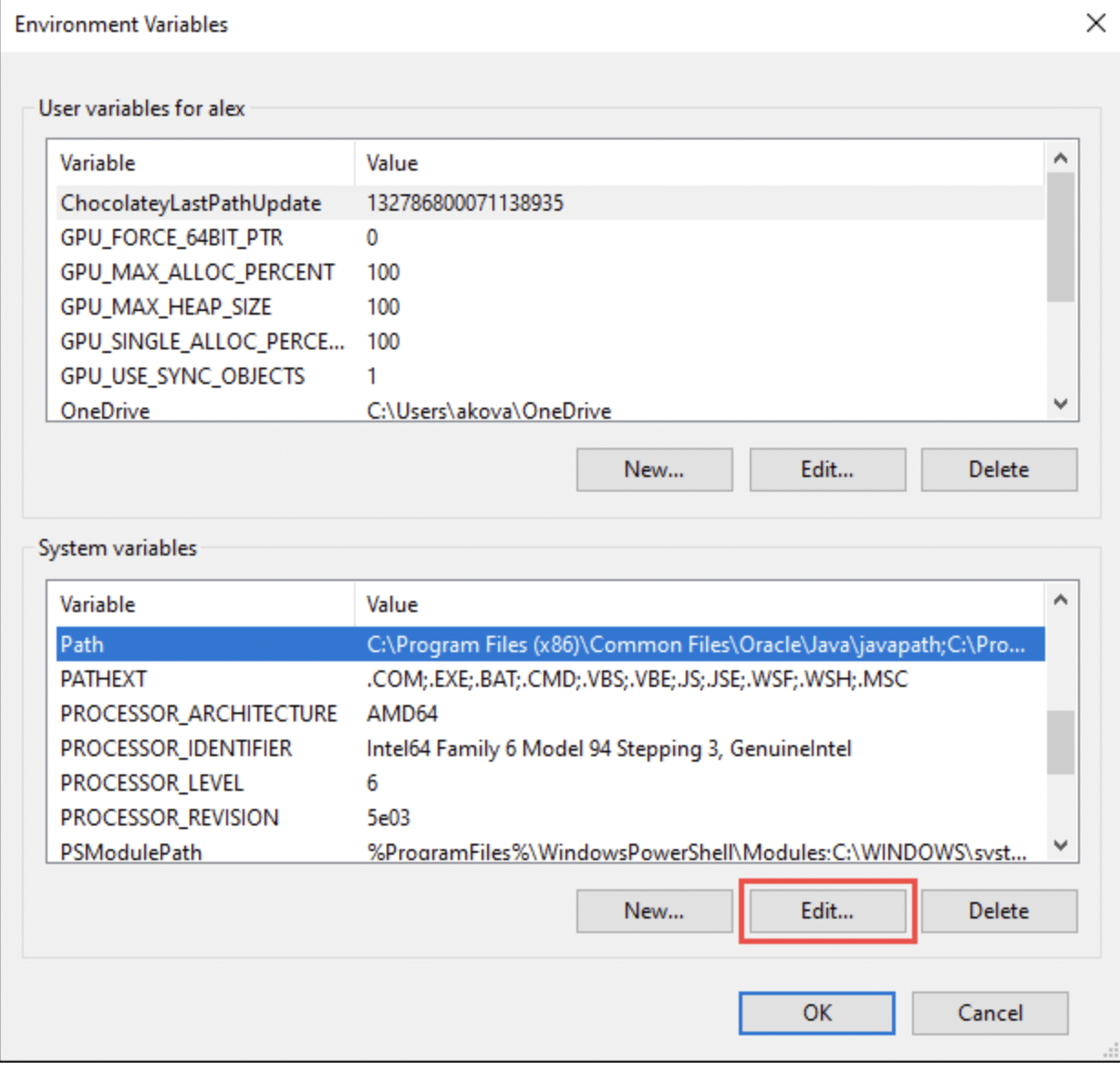 Step #3: Insert MAVEN_HOME Folder into the PATH Variable.