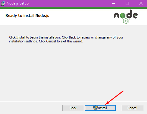 ready install node js