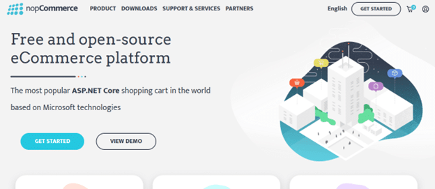 nopCommerce ecommerce platform