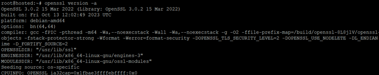 How To Check The OpenSSL Version Number