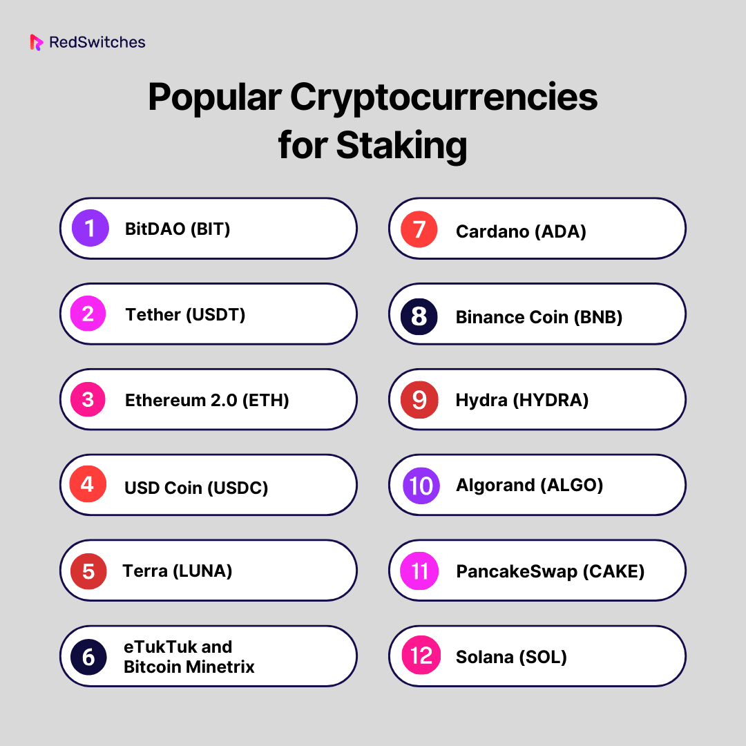 Popular Cryptocurrencies for Staking Diverse Options for Earning Rewards