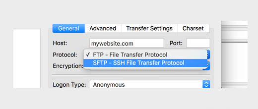 SSH file transfer protocol