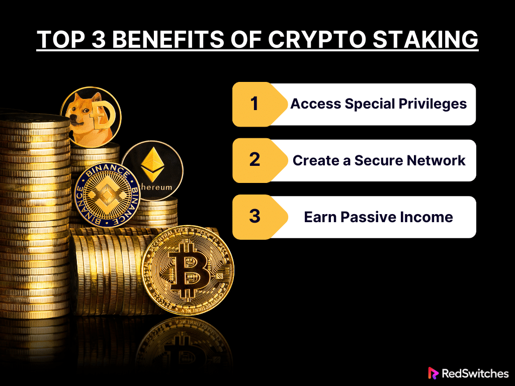 Top 3 Benefits of Crypto Staking