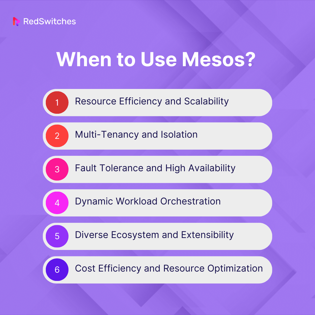 When to Use Mesos