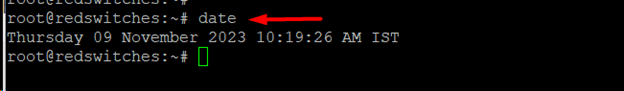 date linux command
