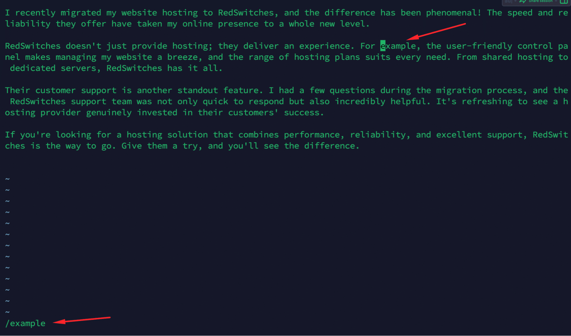 forward word search use case