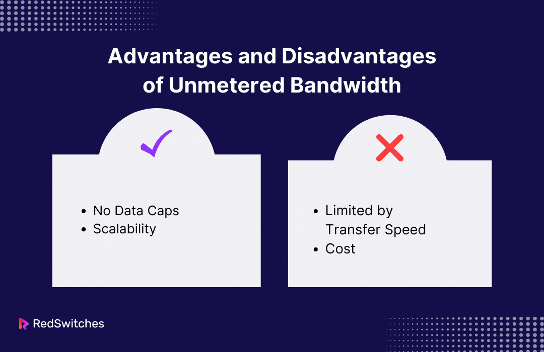 Advantages and Disadvanatges of Unmetered Bandwidth