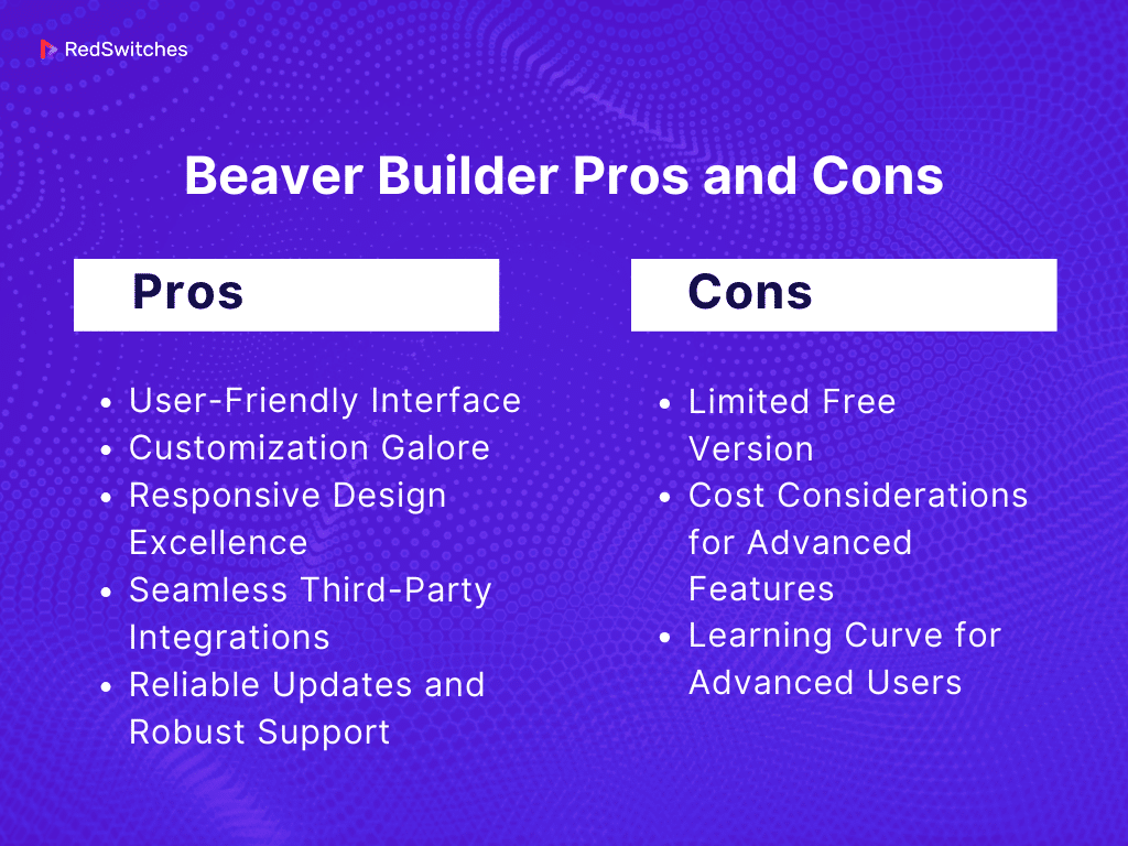 Beaver Builder Pros and Cons (Infographics)