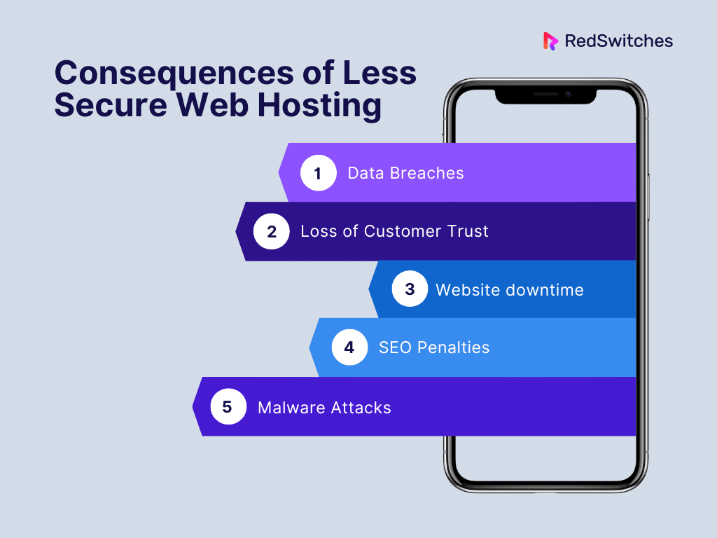 Consequences of Less Secure Web Hosting