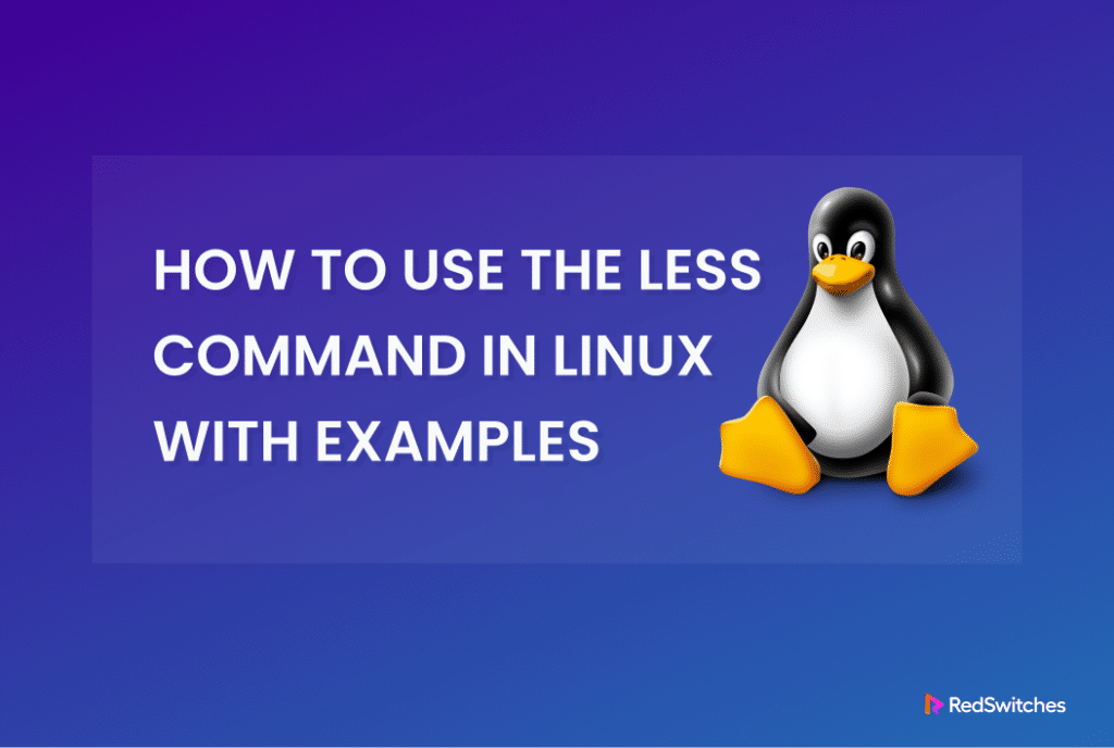 less Command in Linux