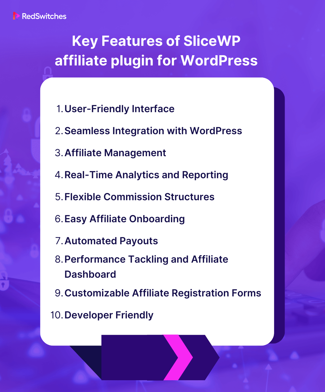 Key Features of SliceWP Affiliate Plugin for WordPress