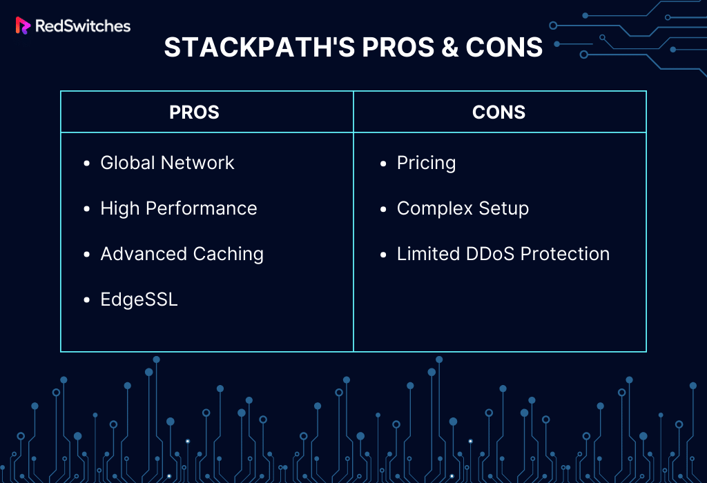 StackPath Pros and Cons