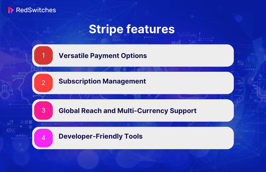 Stripe Features Overview