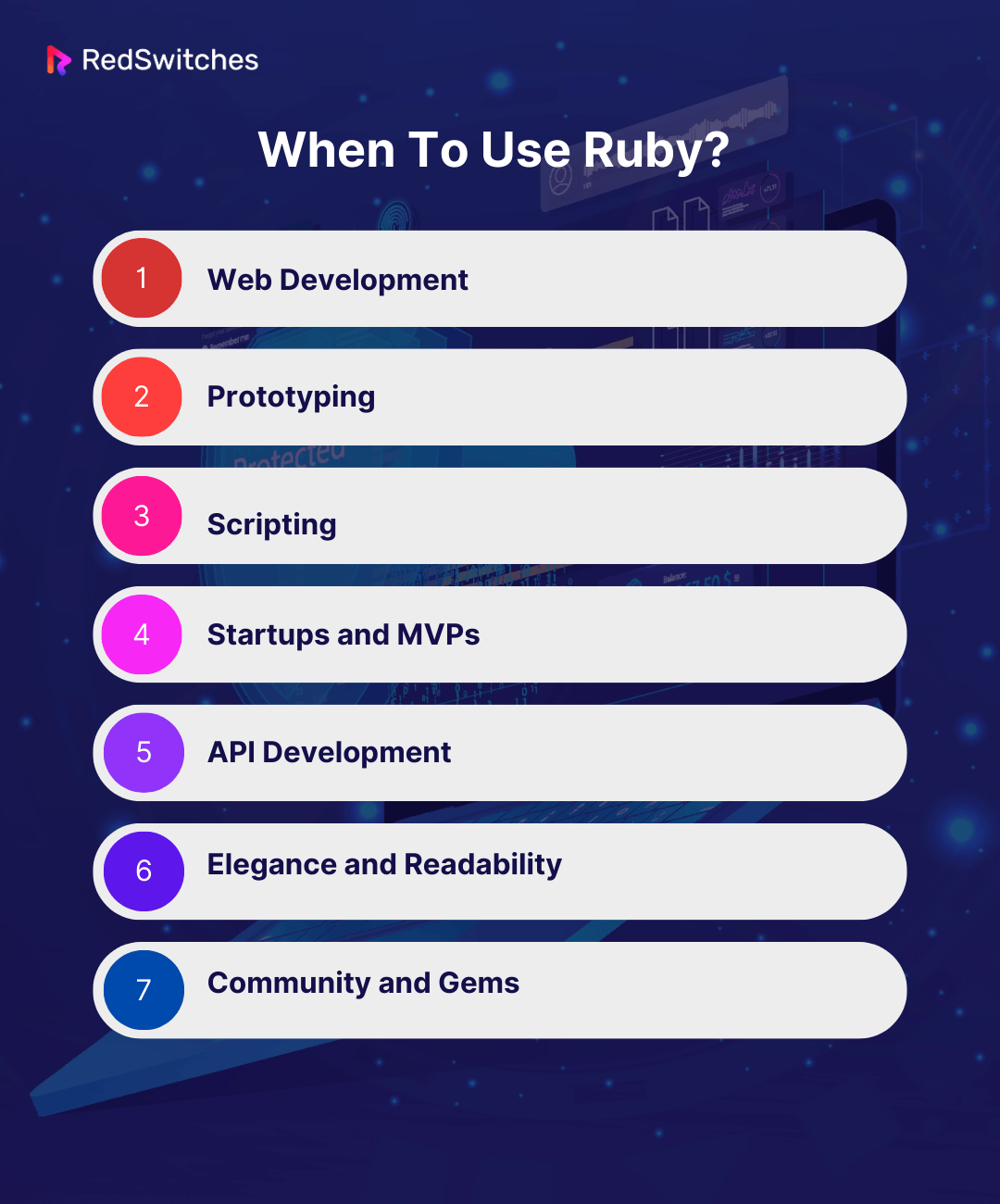 When To Use Ruby