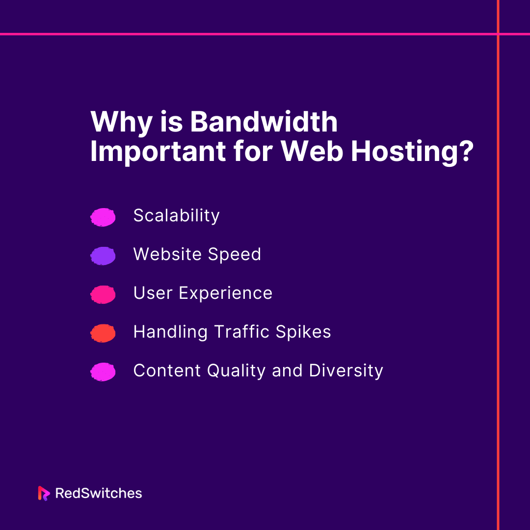 Why is Bandwidth Important for Web Hosting