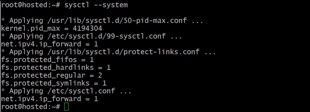 iptables-persistent