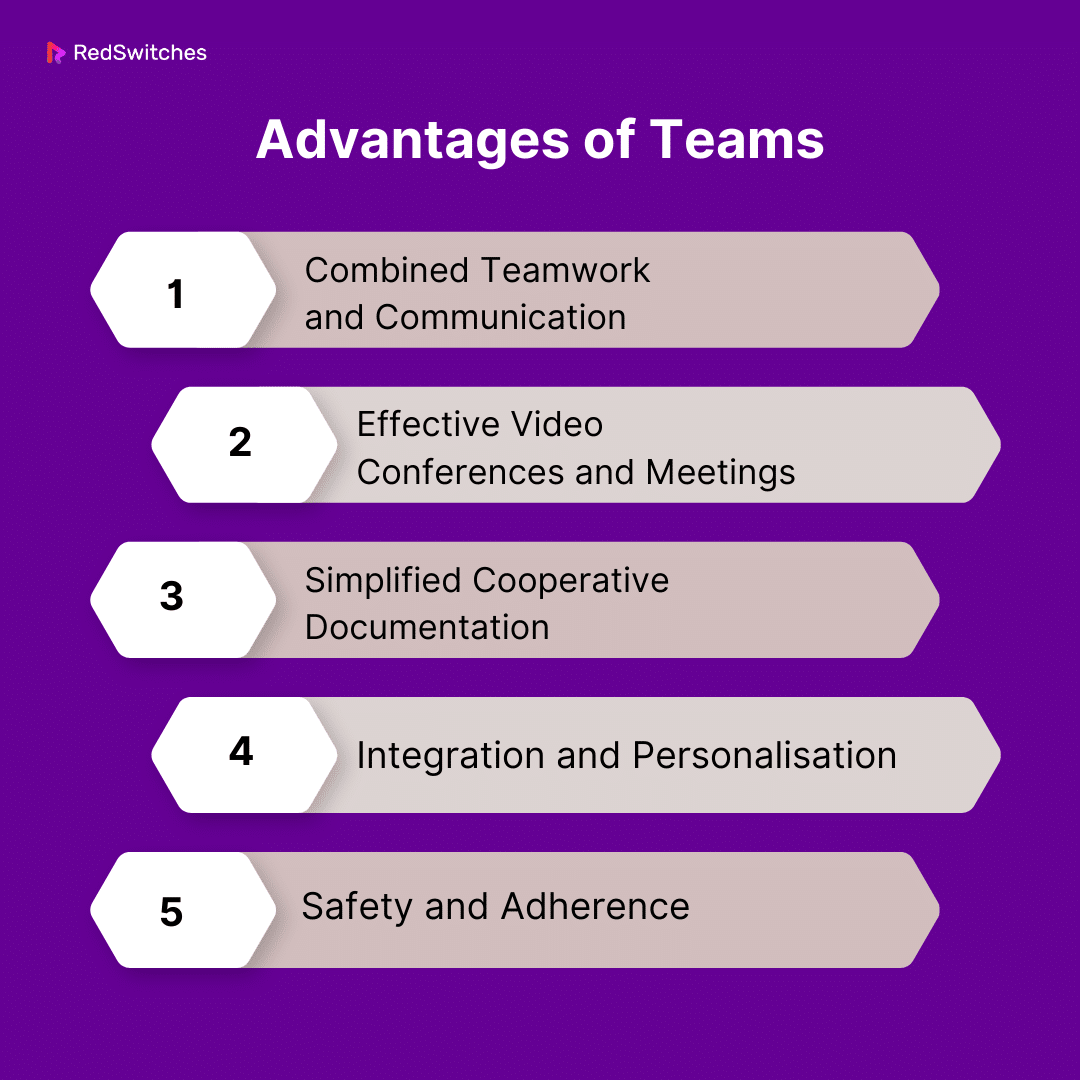 Advantages of Teams