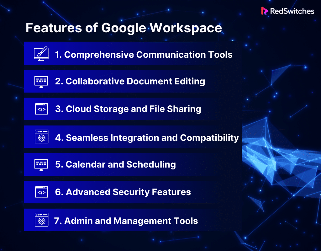 Features of Google Workspace