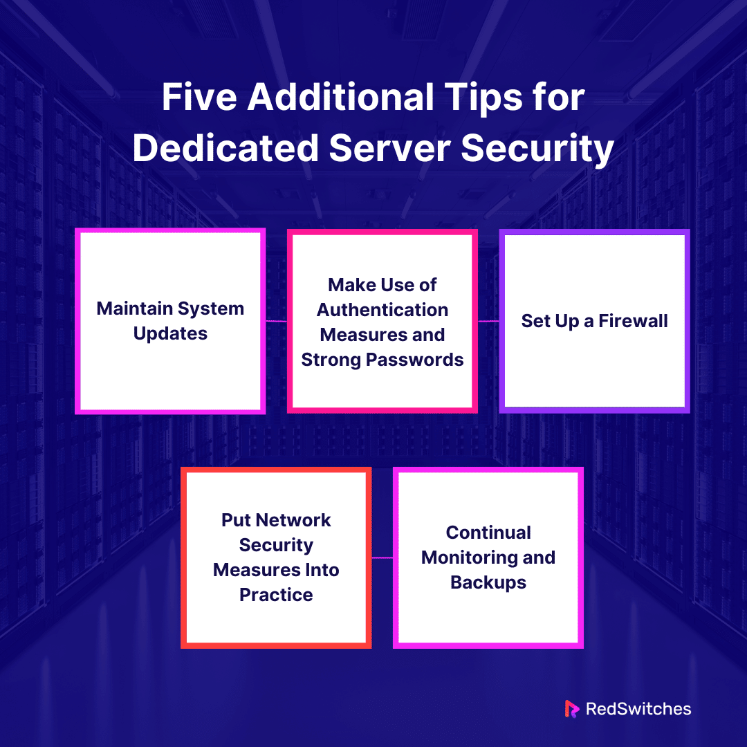 Five Additional Tips for Dedicated Server Security