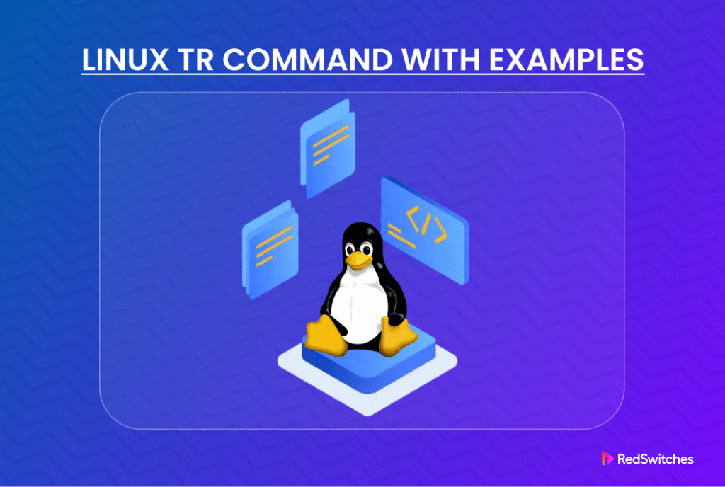 linux tr command