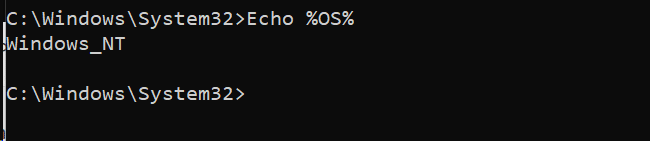 Method #2 Check a Particular Environment Variable