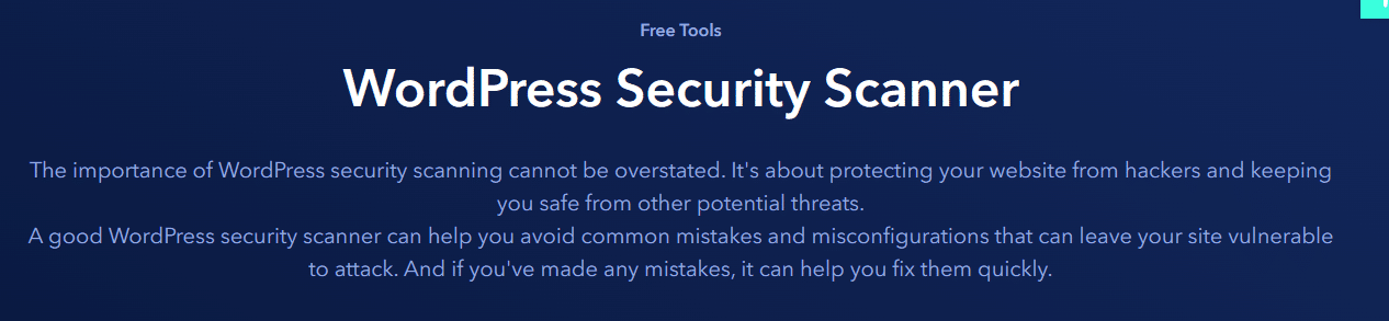Seahawk's WordPress Security Scanner