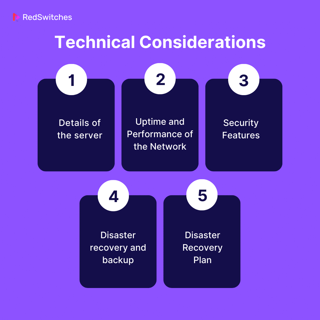 Technical Considerations When Choosing a Server