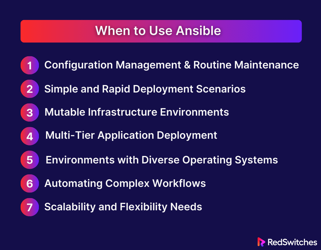 When to Use Ansible