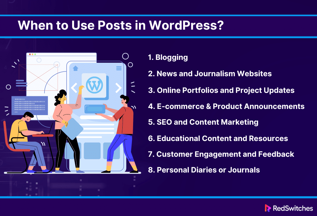 When to Use Posts in WordPress