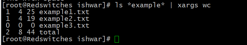 Enumerate the Number of Lines, Words, and Characters in Each File