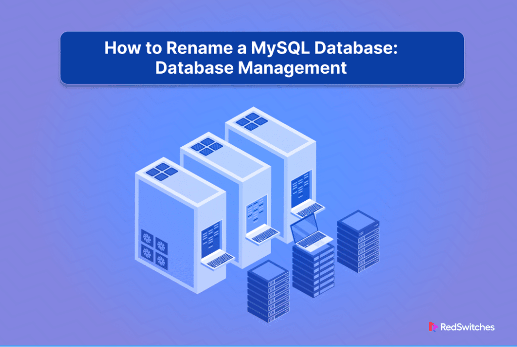 how to rename database in mysql