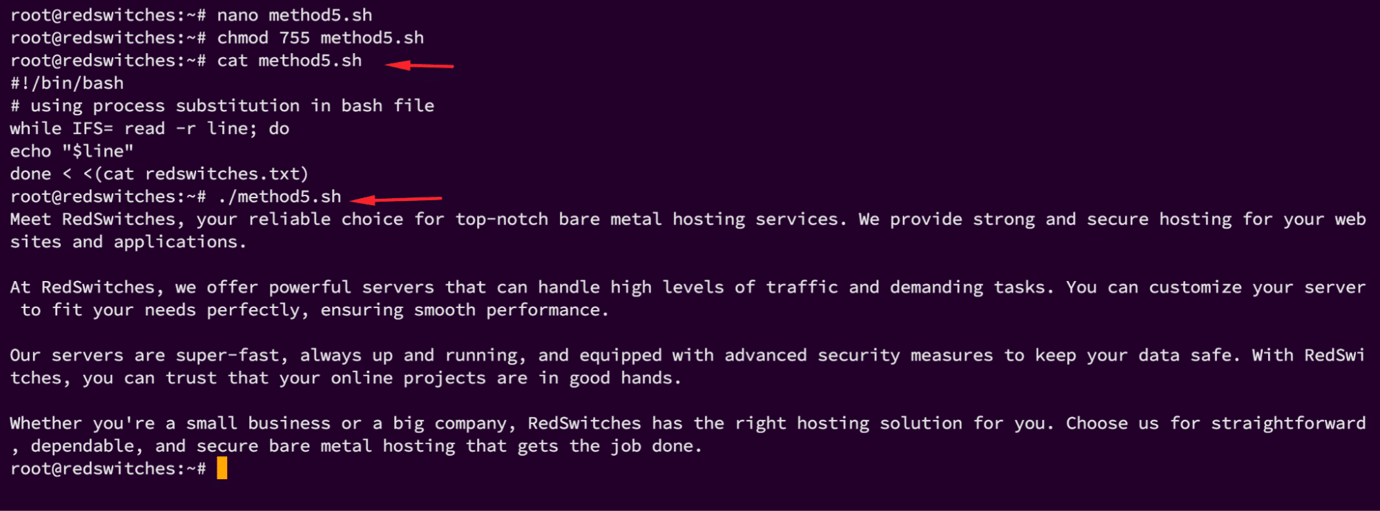 How To Read Files Line By Line In A Bash Script