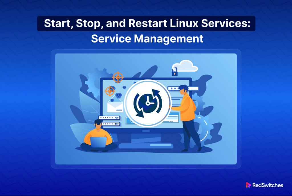 restart services in linux