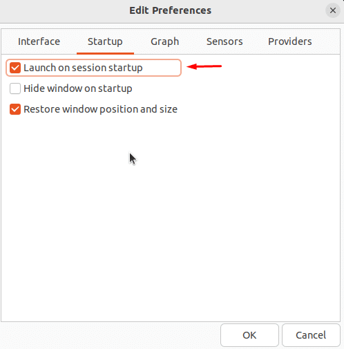 edit preferences