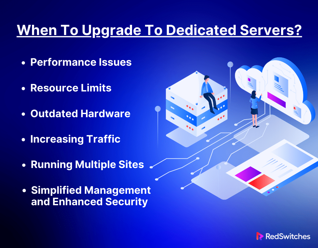 When To Upgrade To Dedicated Servers? 