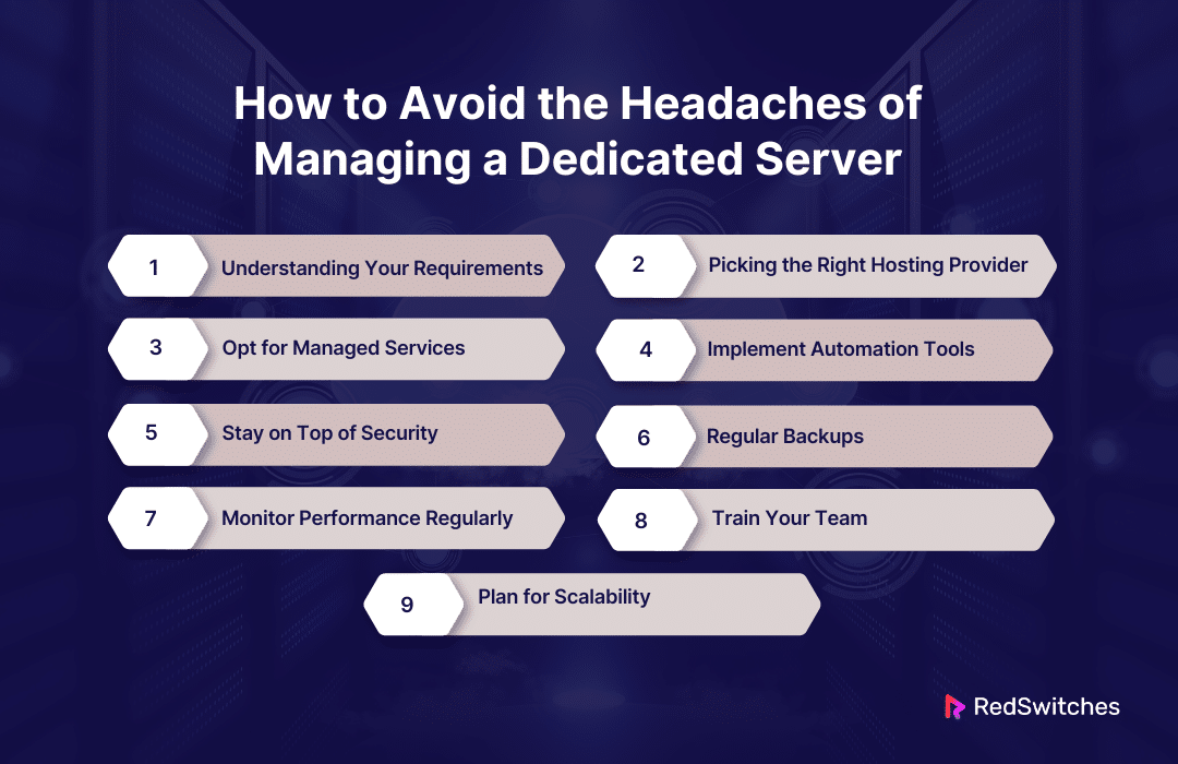 How to Avoid the Headaches of Managing a Dedicated Server
