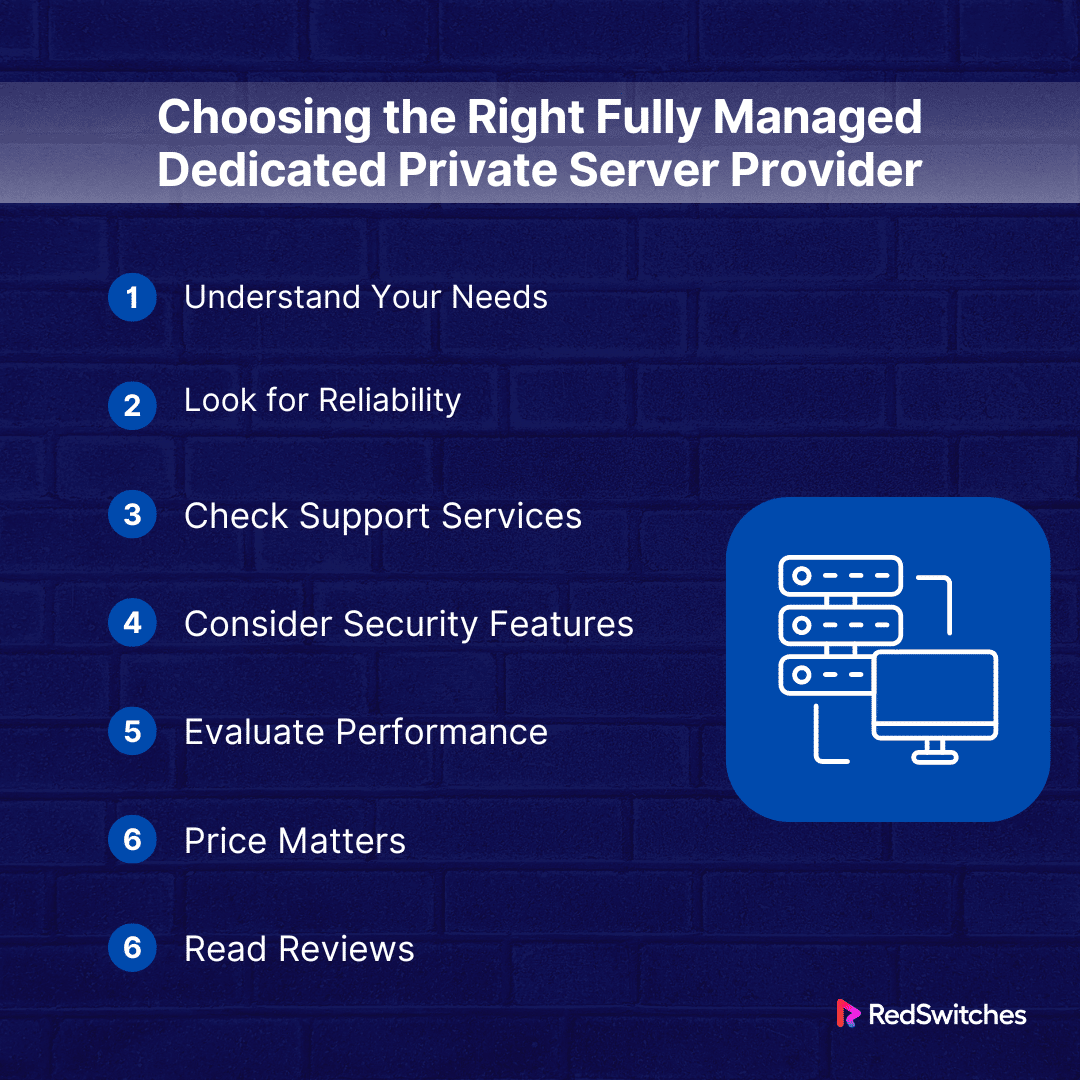 Choosing the Right Fully Managed Dedicated Private Server Provider