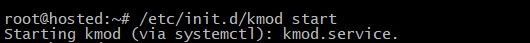 kmod start